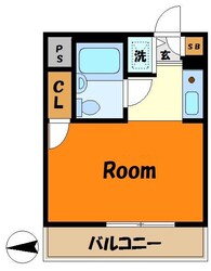 ユーコート武蔵小杉の物件間取画像